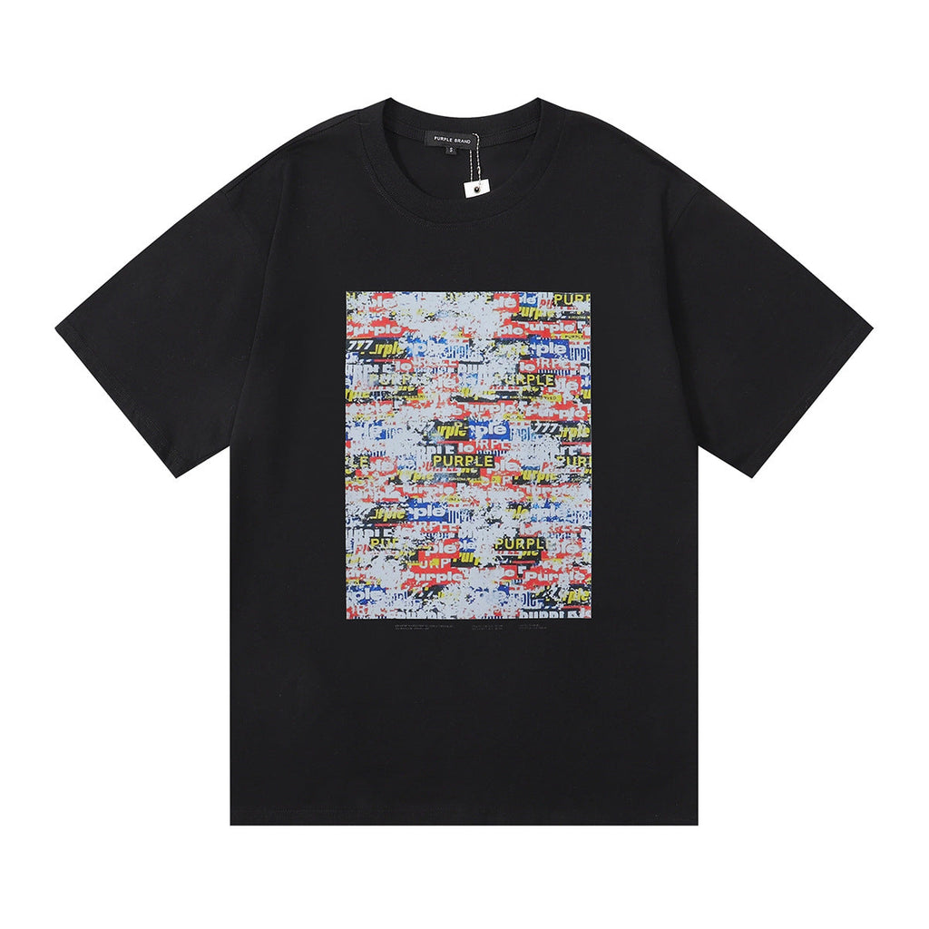 New Purple Short-Sleeve T-Shirt