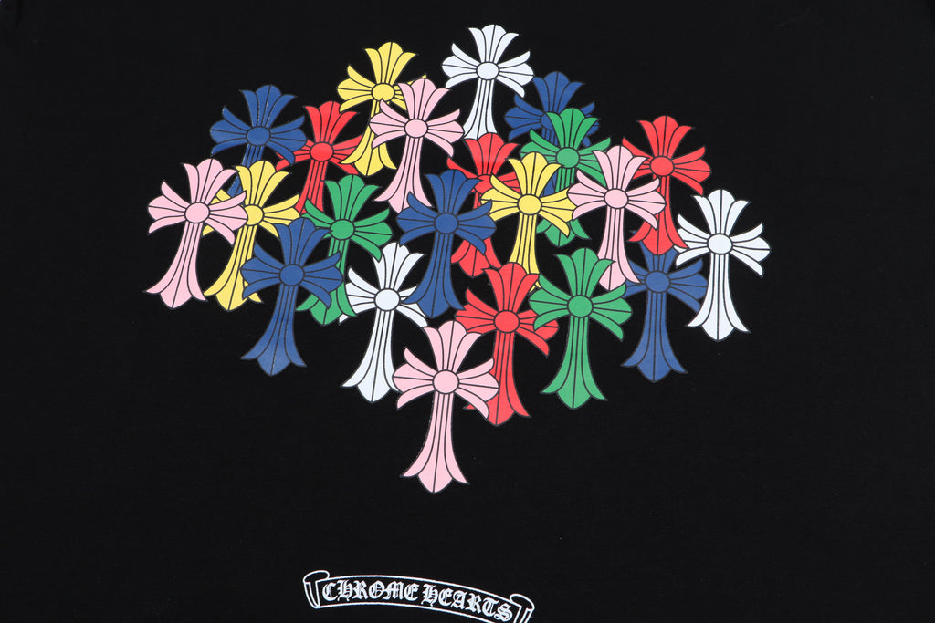 CHROME-HEARTS Men's Long-Sleeve T-shirt Sweatshirt K8015