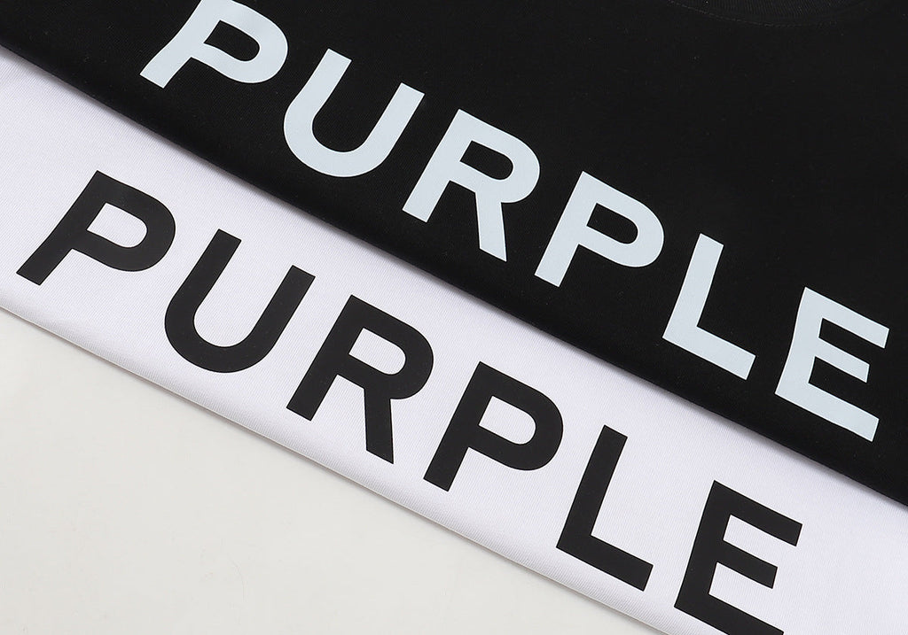 New Purple Short-Sleeve T-Shirt