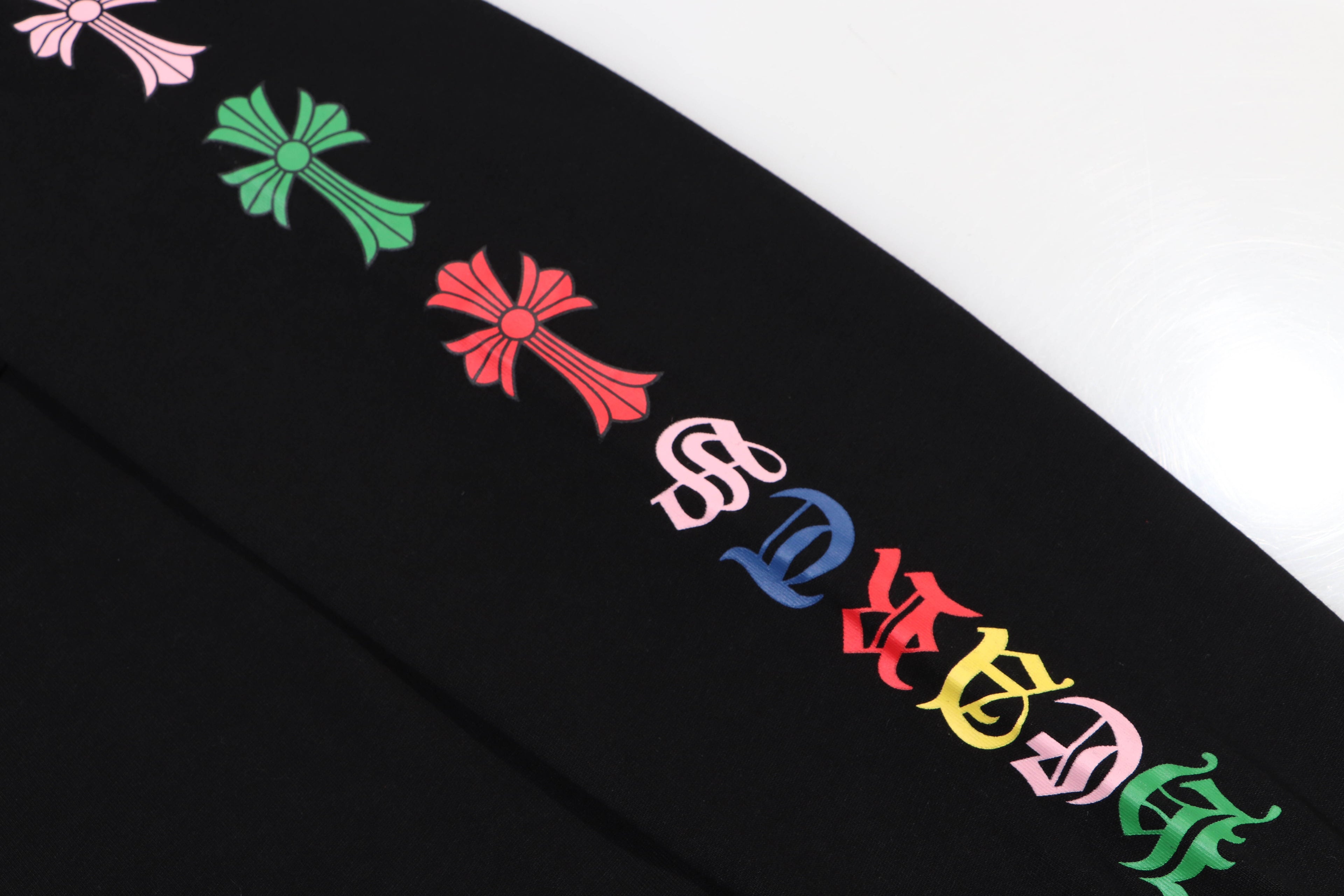 CHROME-HEARTS Men's Long-Sleeve T-shirt Sweatshirt K8015