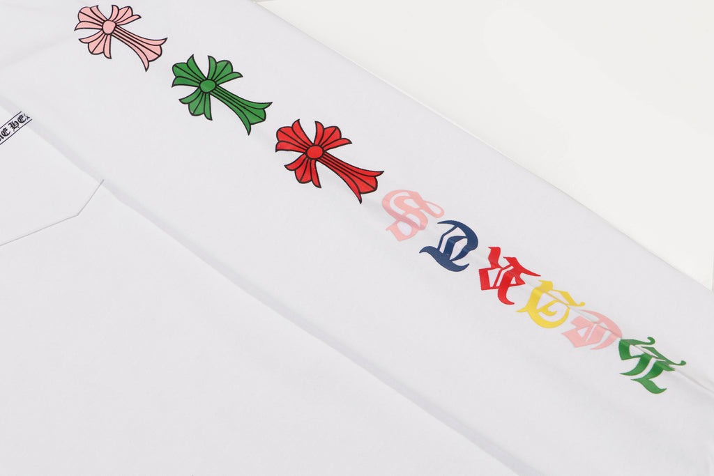 CHROME-HEARTS Men's Long-Sleeve T-shirt Sweatshirt K8015