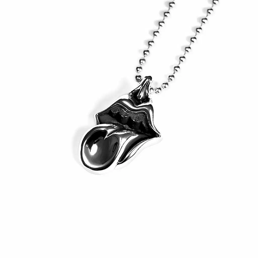 Chrome-Hearts ROLLING STONES LIP & TONGUE PENDANT
