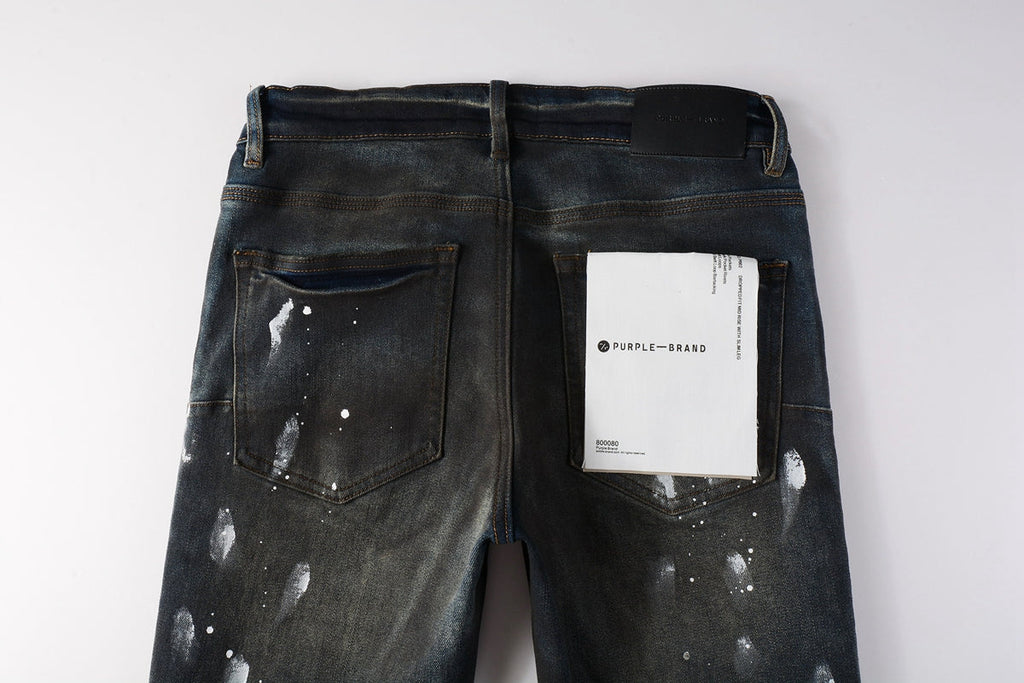 Men's Purple Jeans 9036