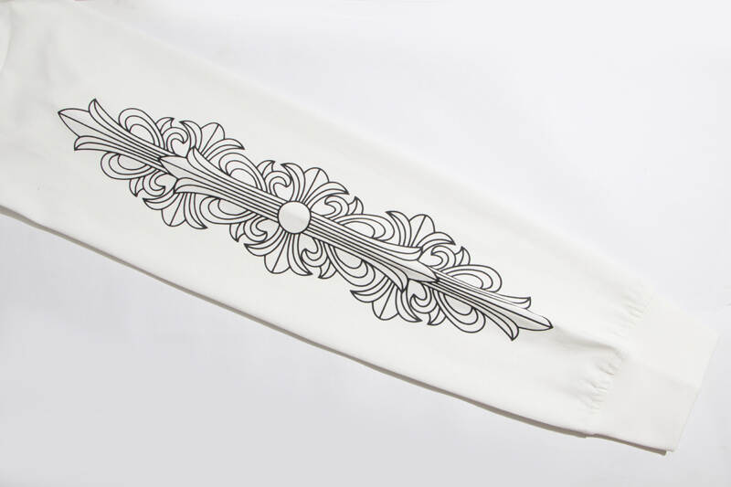 CHROME-HEARTS Men's Long-Sleeve T-shirt Sweatshirt K8005