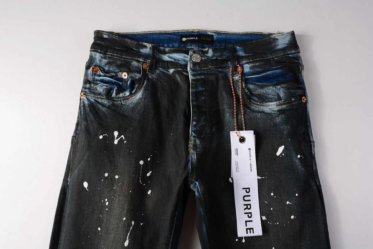 Men's Purple Jeans 9051
